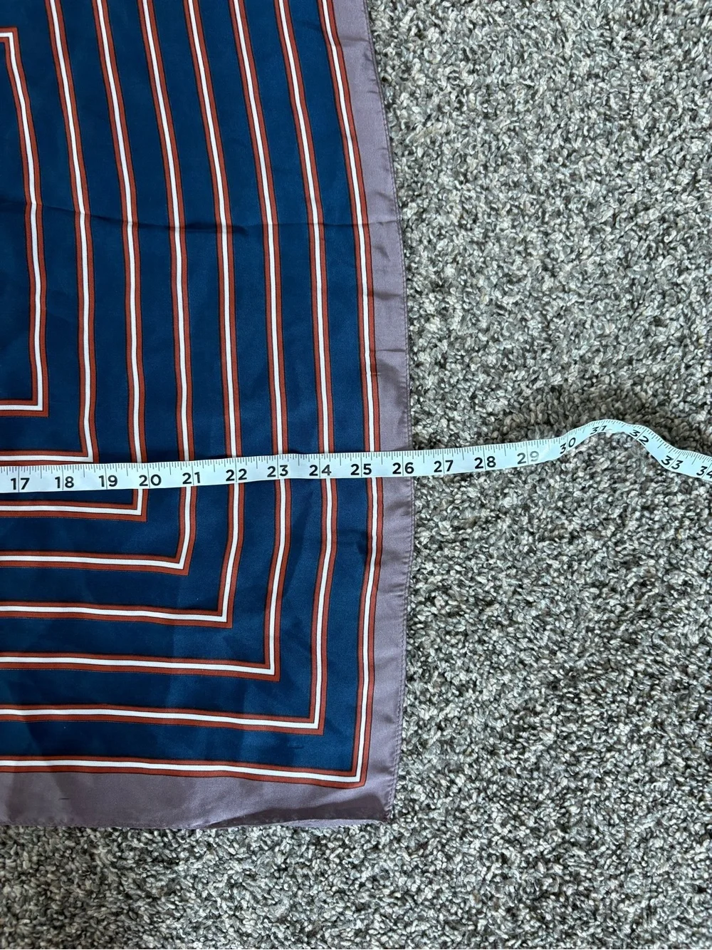 Stripes Silk Scarf Bandana | Geometric Lines
